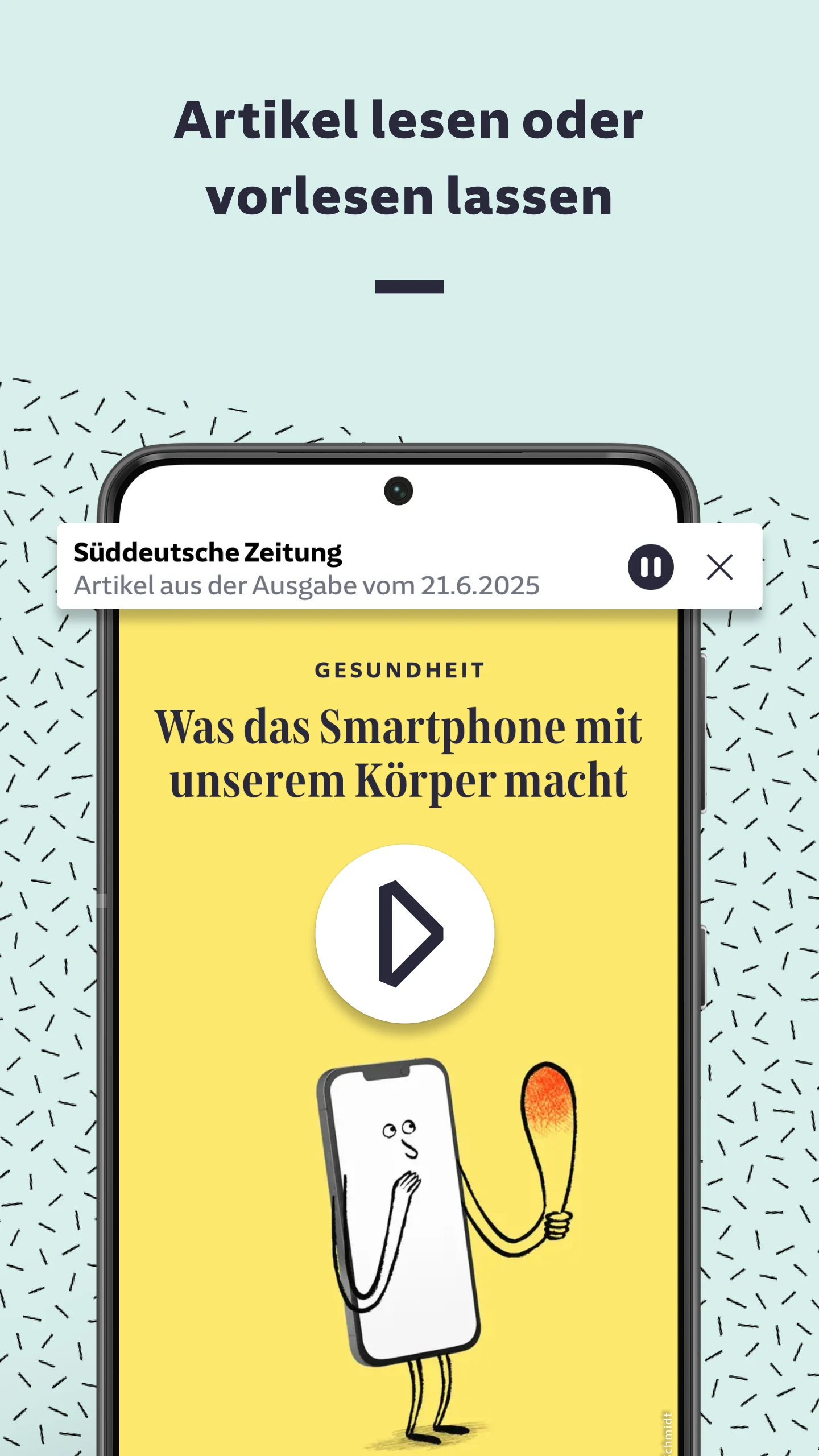 Süddeutsche Zeitung screenshot